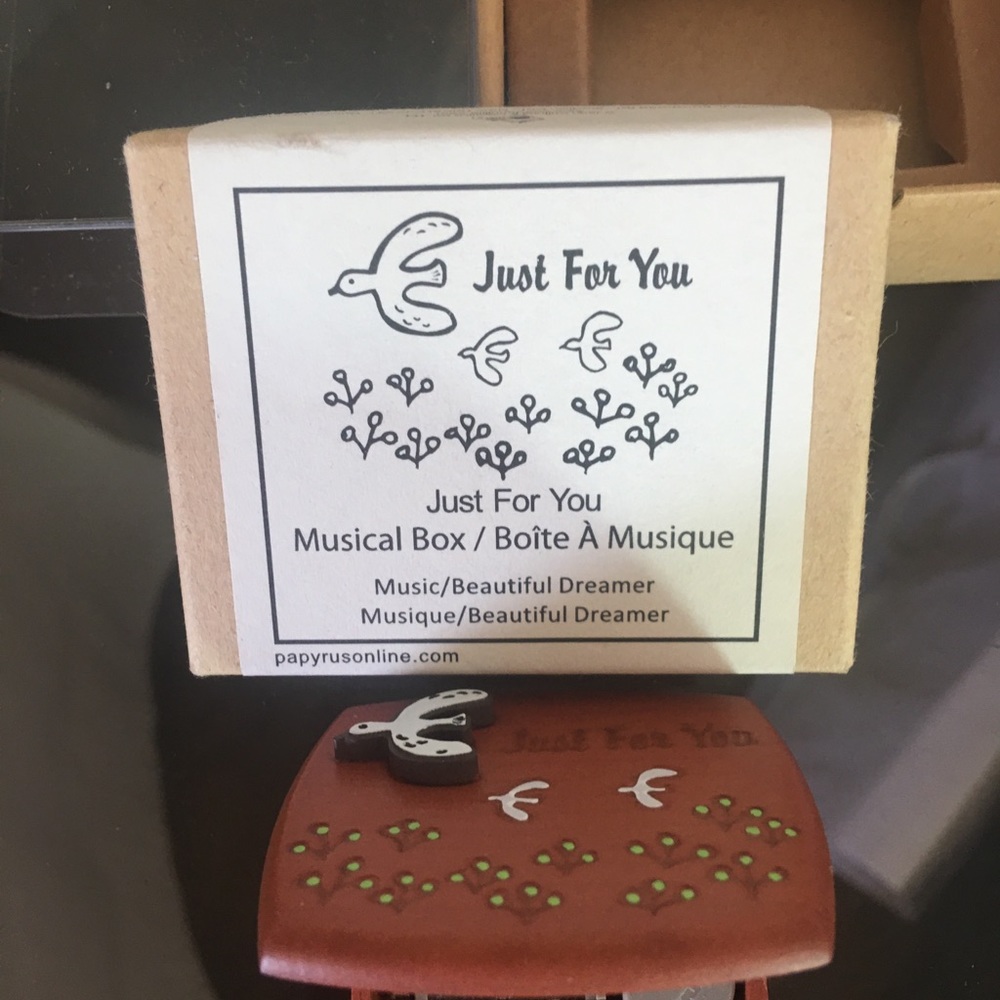 Beautiful brand new music box Just for You